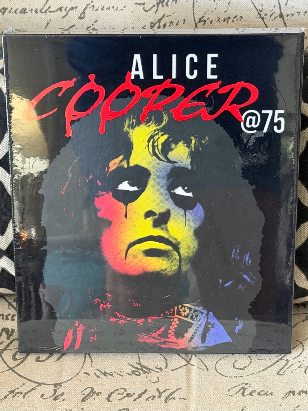 New Sealed Book Alice Cooper @ 75 Gary Graff Deluxe Hardcover Slipcase 2023